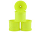 JConcepts 2.2" Pin Rear Mono Stadium Truck Wheels (4) (Yellow) (RC10T/T2/T3/GT)