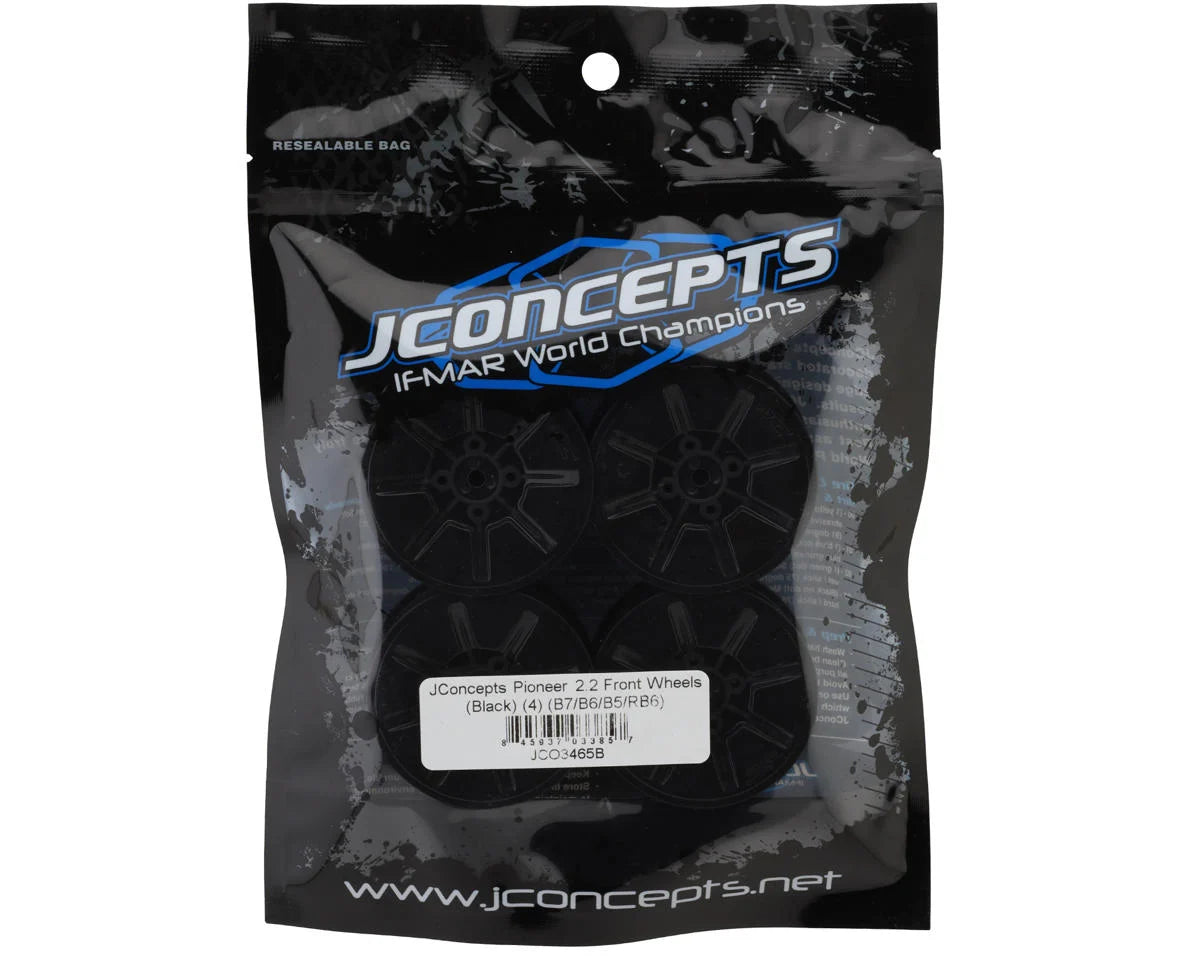 JConcepts Pioneer 2.2 2WD Front Buggy Wheels (4) w/12mm Hex