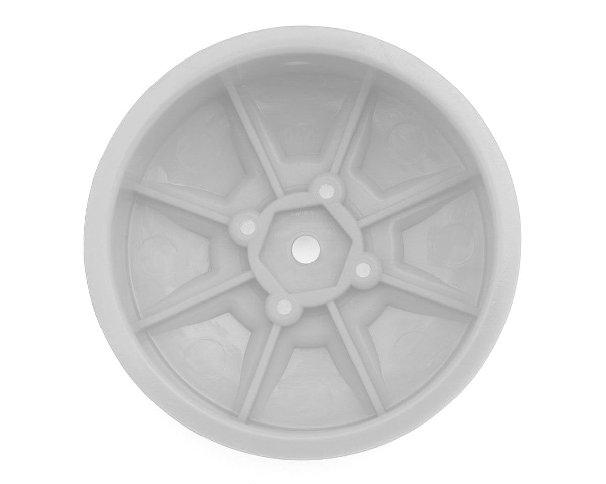 JConcepts Pioneer 2.2 4WD Front Buggy Wheels (White) (4) (22X-4, XB4, B74.1) w/12mm Hex