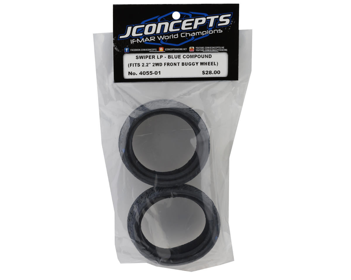 JConcepts Swiper LP 2.2" 2WD Front Buggy Dirt Oval Tires (2)