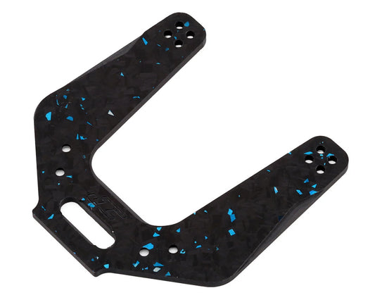 JConcepts RC10 '89 Masami Stealth Forged Carbon Front Shock Tower (Blue) (Standard)