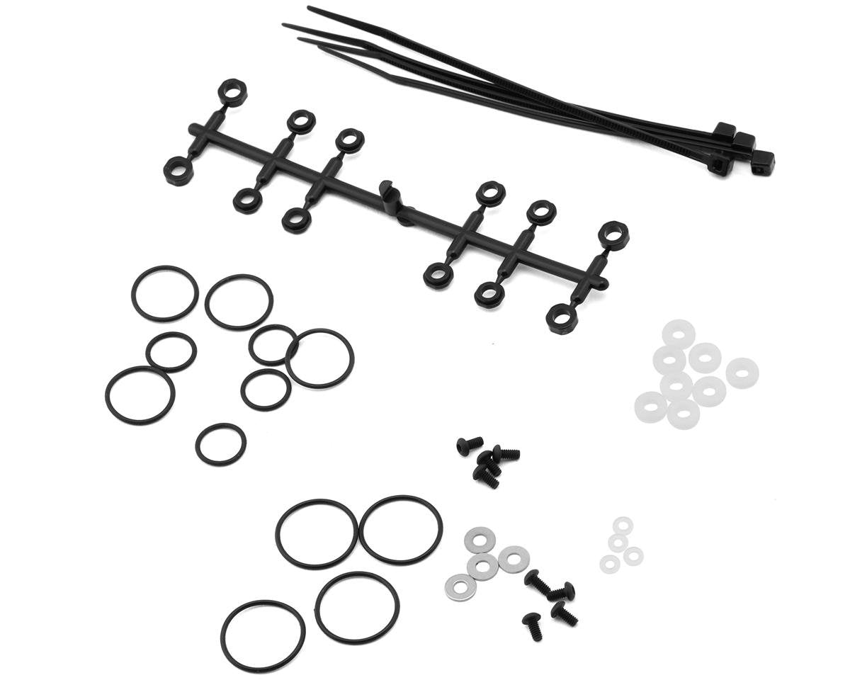 Koswork 12mm Aluminum Big Bore Vintage 1/10 Buggy Shocks Set (Blue/Black) (Kyosho/Tamiya/Yokomo)