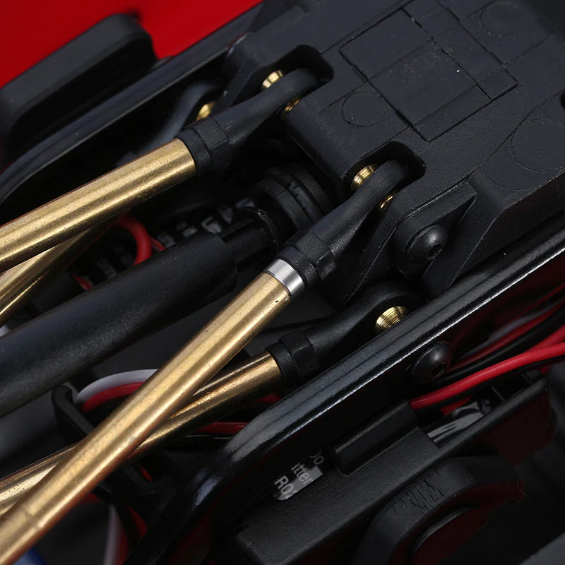 INJORA 80pcs M2.5 Flat Stainless Steel Spacers Washers Shims for TRX4M Mods