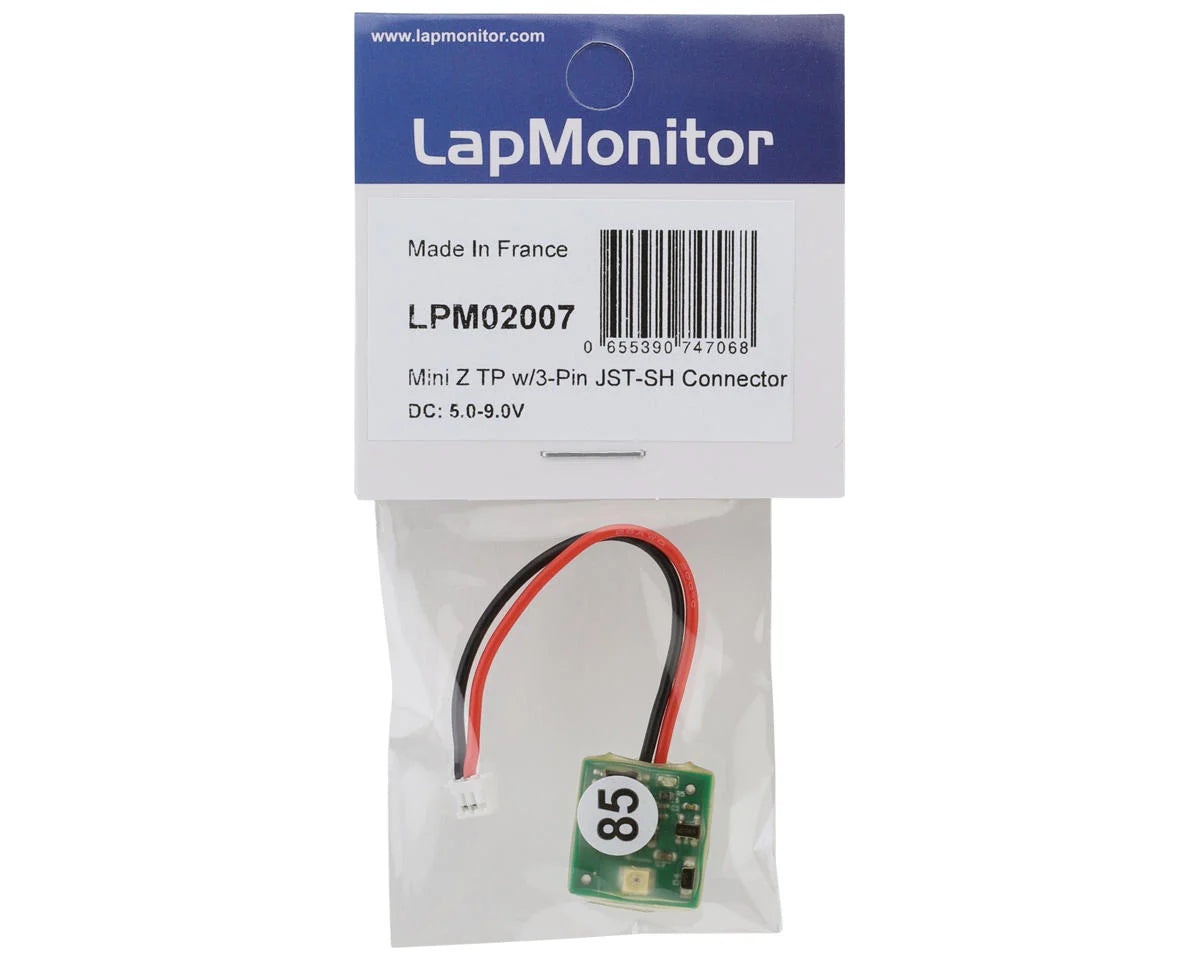 LapMonitor Mini Z Transponder w/3-Pin JST-SH Connector (GLA/GLR/Mini Receiver)