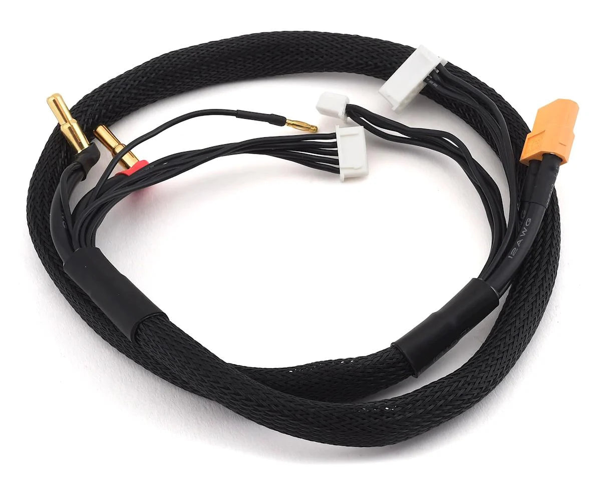Maclan Max Current 2S/4S Charge Cable Lead w/4mm & 5mm Bullet Connector (Junsi X6 iCharger) XT60