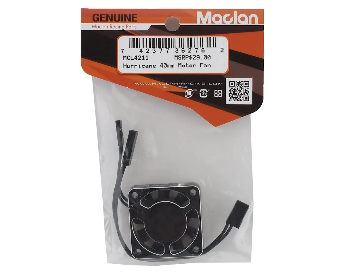 Maclan 40mm Aluminum Hurricane Series HV Motor Fan