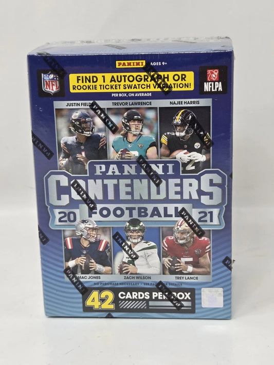2021 Panini Playoff NFL Contenders Football Box New Sealed 42 cards 1 Auto or Memorbilia