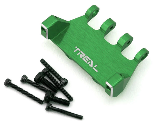 Treal Hobby Axial SCX24 Aluminum Servo Mount (Green) (EcoPower/Emax)