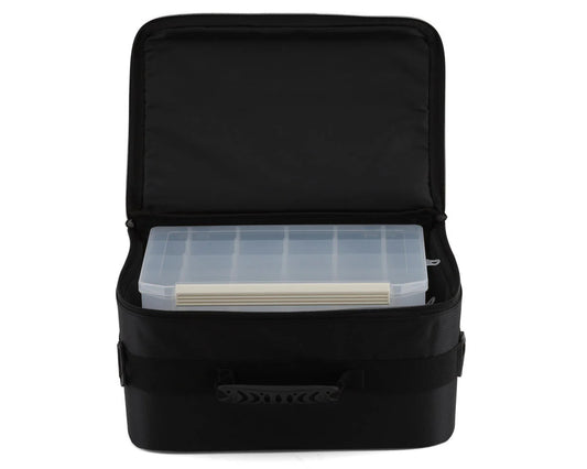 TZ0 Tires Parts Bag w/3 Tool Boxes (Black)