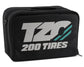 TZ0 Tires Parts Bag w/3 Tool Boxes (Black)