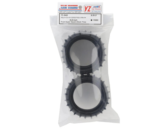 Yokomo Super Dog Fighter Works '91 Front 2.2" Super Square Block Tires