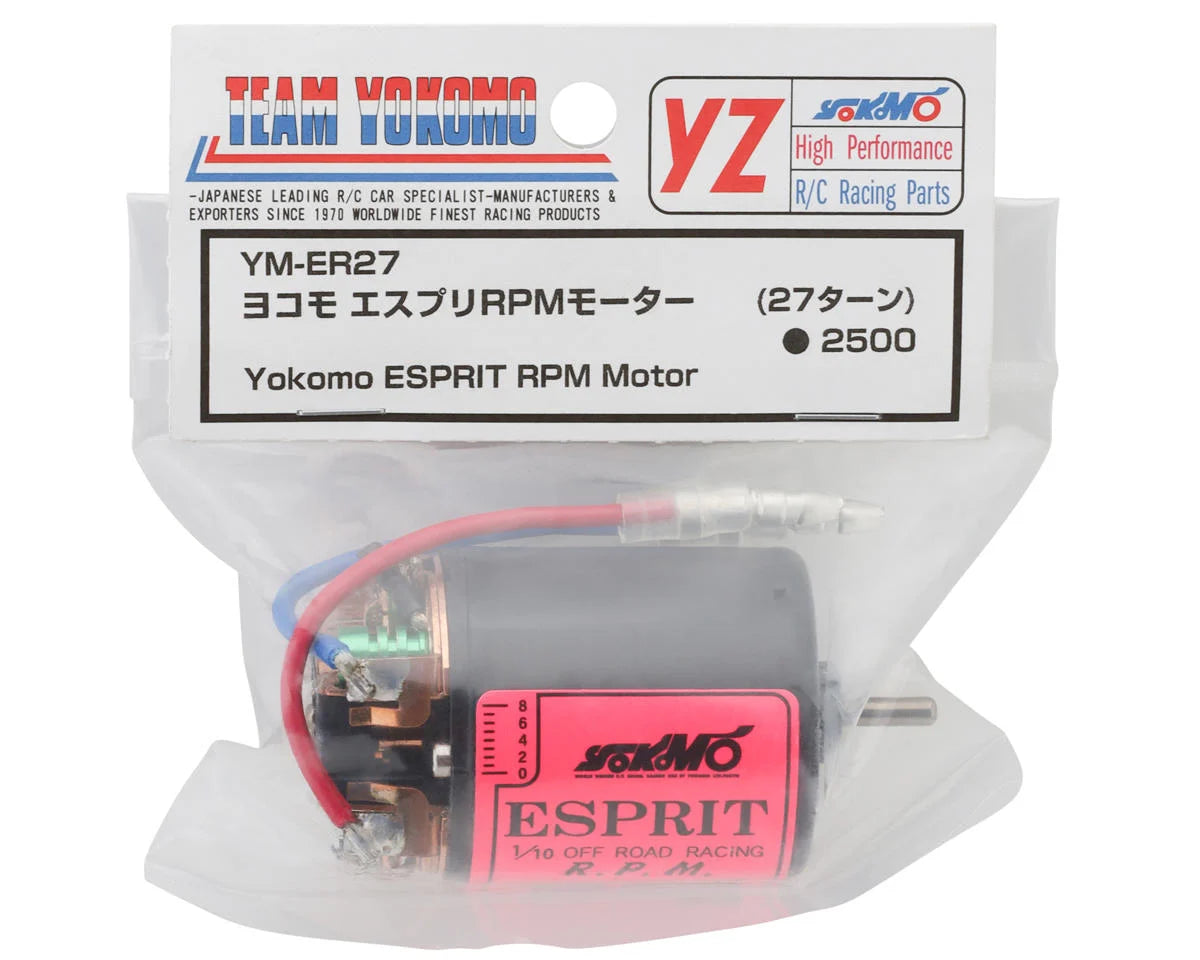 Yokomo Super Dog Fighter 2023Esprit RPM Brushed Motor (27T)