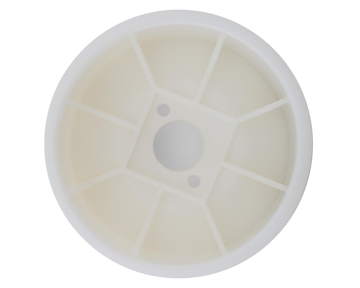 Yokomo 870C Super Dog Fighter 2.2 Rear Wheels (White) (2)