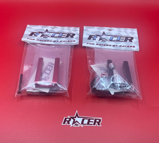 Racer RC DC1  1 Piece Wheelie Bar Mount With Speed Secret Wheel & Alluminum Wheel Bushing
