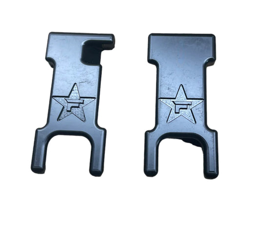 61381 DELRIN NARROW REAR ARM SET (PAIR)