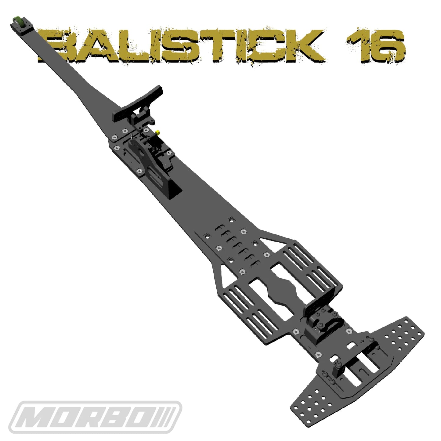 MORBO BALISTICK 16 LOSI MINI DRAG OUTLAW CHASSIS KIT