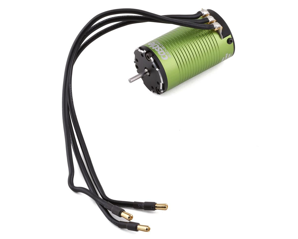 Castle Creations 1412 Sensored 4-Pole Brushless No Prep Drag Motor (64 ...