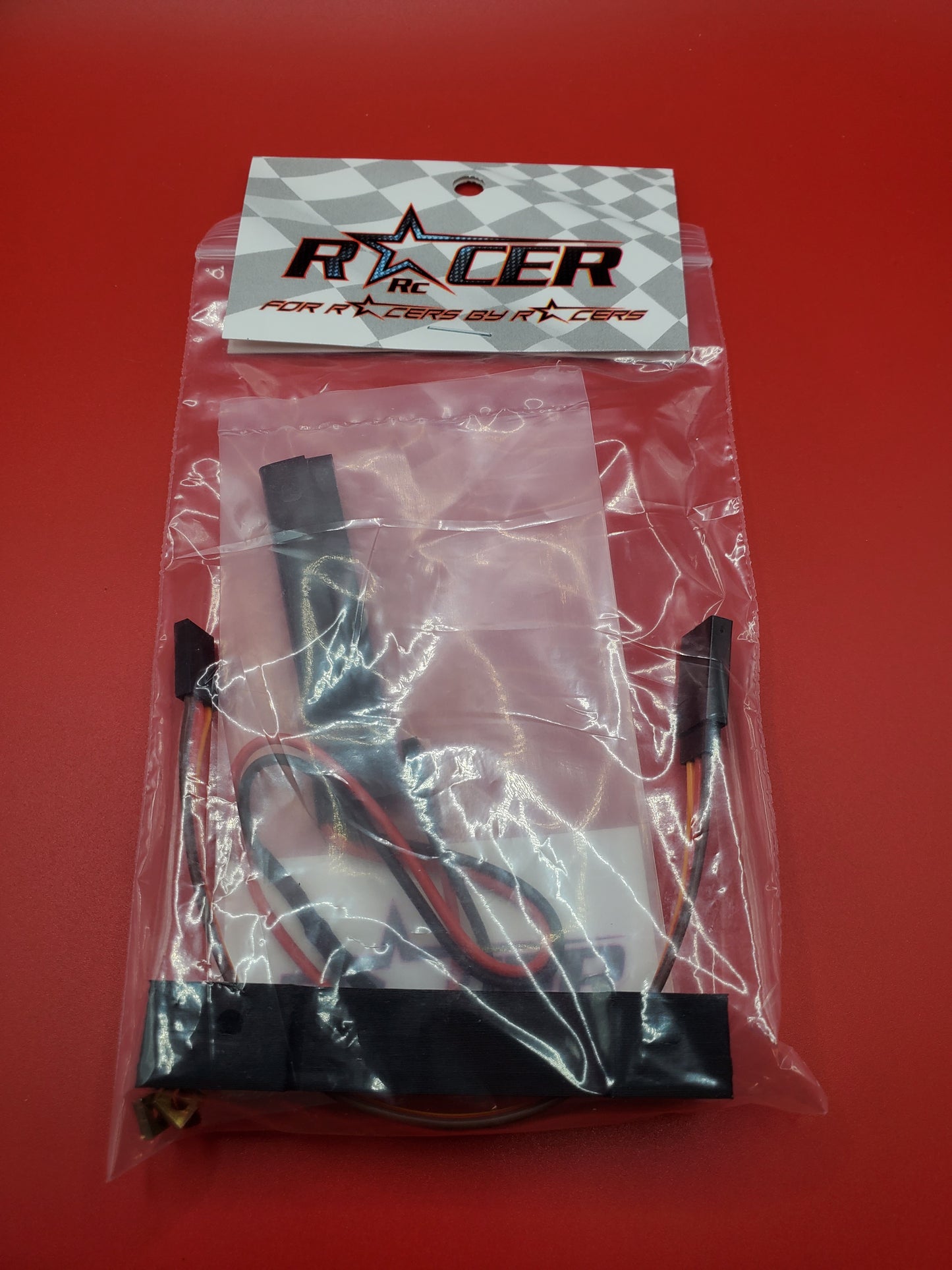 Racer RC Rear Spoiler Light Bar (RX Power) red leds