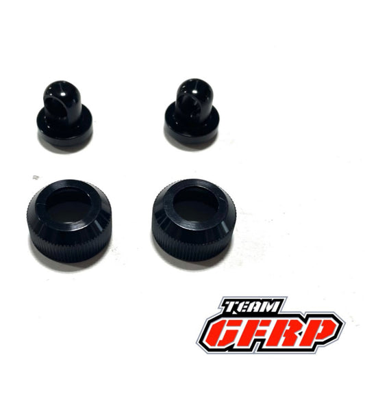 Small Bore 2PC Shock Cap Team GFRP
