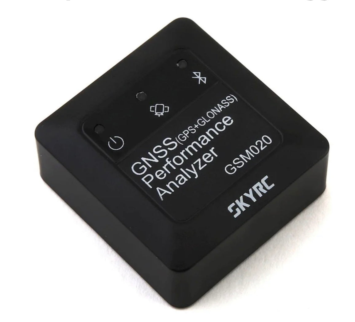 SkyRC GNSS Performance Analyzer Bluetooth GPS Speed Meter & Data Logger
