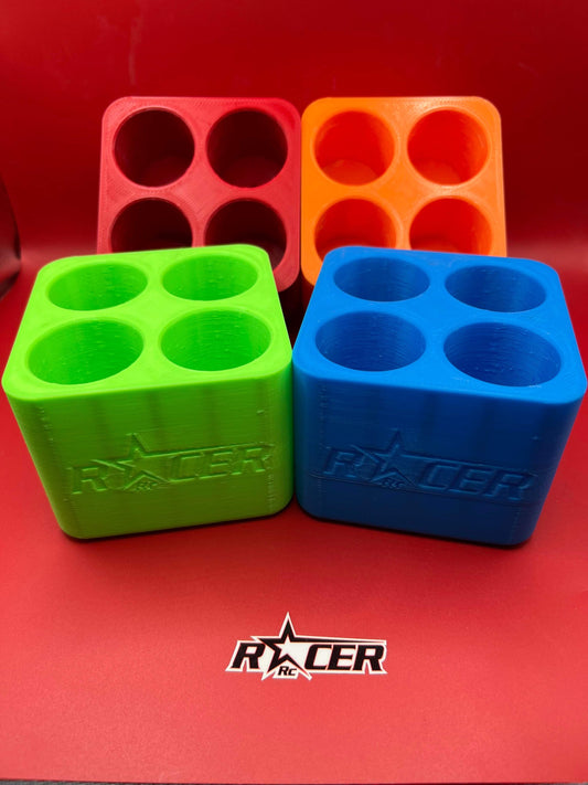 Racer RC 3D Printed 4 pole motor caddy (4 colors)