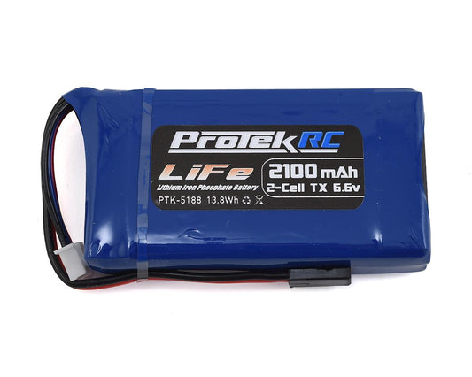ProTek RC LiFe Futaba Transmitter Battery Pack (6.6V/2100mAh) (3PV/4PK/4PM/4PLS/4PX/4PV/7PX/7PXR/10PX/16SZ)