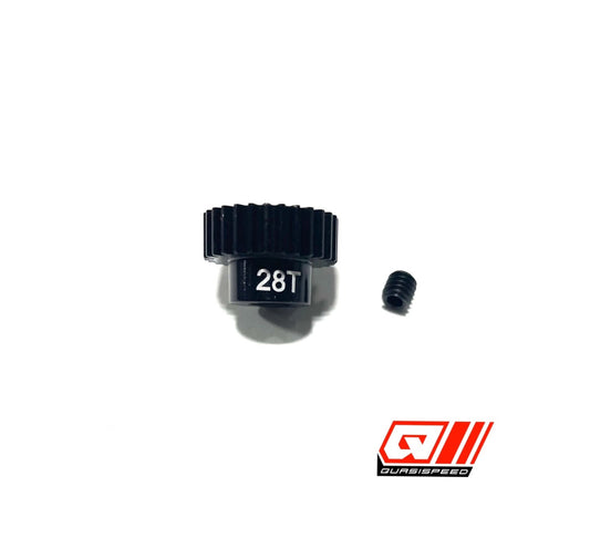 28T Aluminum Pinions (5mm shaft)