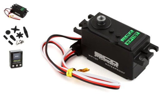 EcoPower WP115T Low Profile High Torque Waterproof Metal Gear Servo (High Voltage)