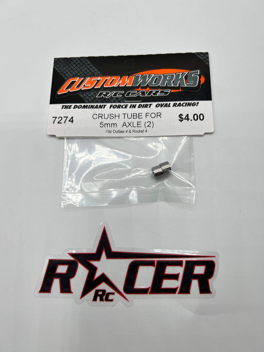 Custom Works PATRIOT CRUSH TUBE FOR 5MM AXLE (2)