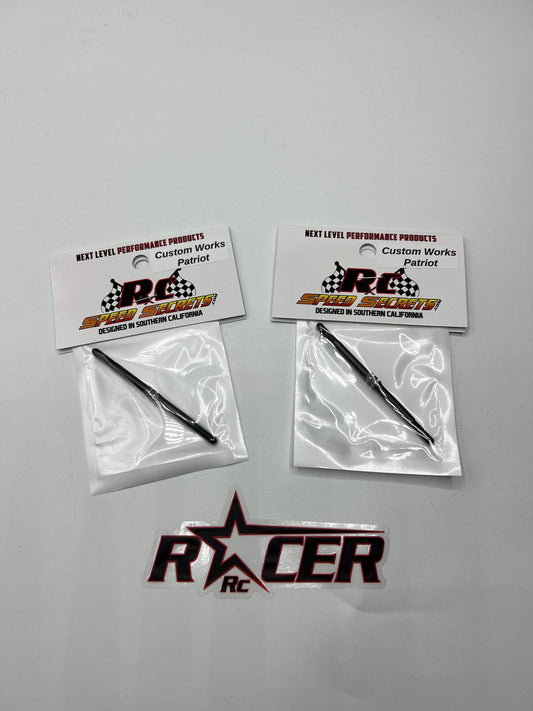 RC SPEED SECRETS CUSTOM WORKS PATRIOT SMOOTH WHEELIE BAR TURNBUCKLE